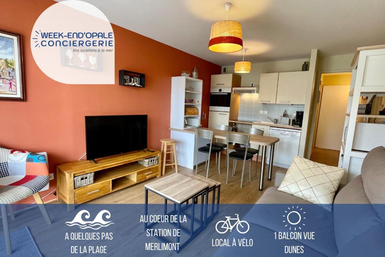 Appartement Merlidunes Proche De La Plage Merlimont Plage Dış mekan fotoğraf